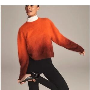 J. Crew 100% cashmere  Ombre Sweater